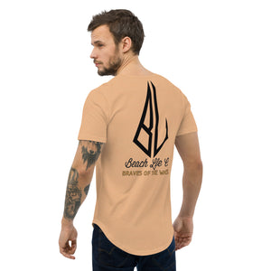 Men's Curved Hem T-Shirt