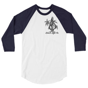 3/4 sleeve raglan shirt