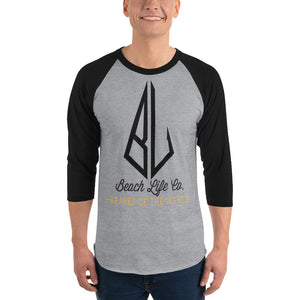 3/4 sleeve raglan shirt