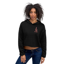 Load image into Gallery viewer, Crop Hoodie (Front &amp; Back Print)