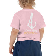 Load image into Gallery viewer, Toddler Short Sleeve Tee Double Sided Print