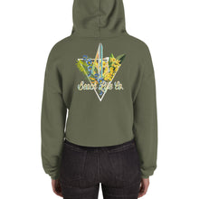 Load image into Gallery viewer, Crop Hoodie Double Sided Print