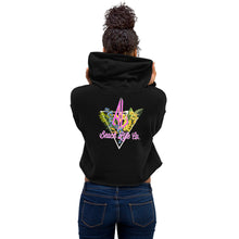 Load image into Gallery viewer, Crop Hoodie Double Sided Print