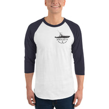 Load image into Gallery viewer, 3/4 sleeve raglan shirt