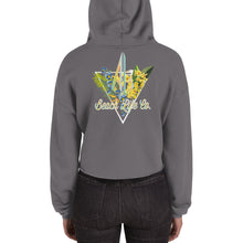 Load image into Gallery viewer, Crop Hoodie Double Sided Print