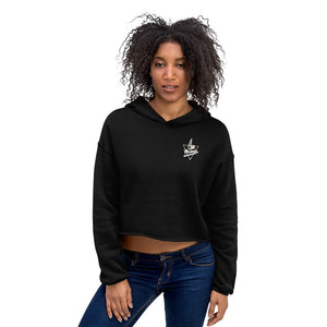 Crop Hoodie Double Sided Print