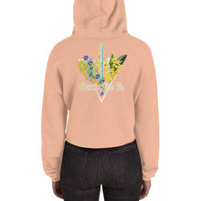 Load image into Gallery viewer, Crop Hoodie Double Sided Print