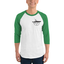 Load image into Gallery viewer, 3/4 sleeve raglan shirt