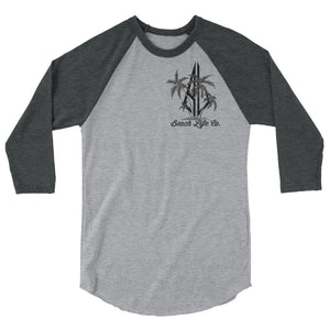 3/4 sleeve raglan shirt