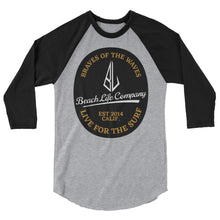 Load image into Gallery viewer, 3/4 sleeve raglan shirt