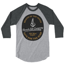 Load image into Gallery viewer, 3/4 sleeve raglan shirt