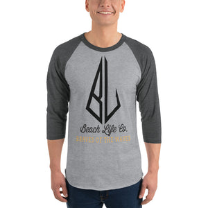 3/4 sleeve raglan shirt