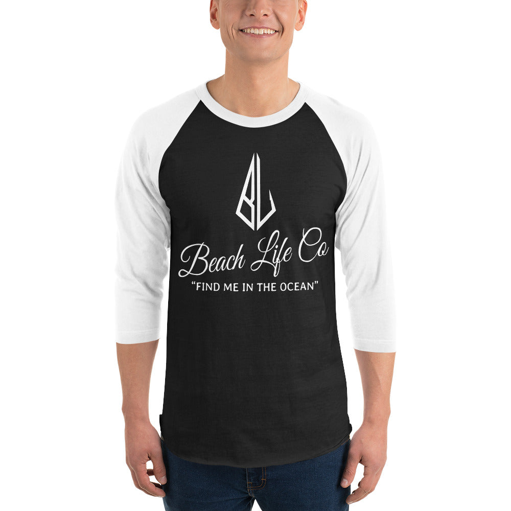 3/4 sleeve raglan shirt