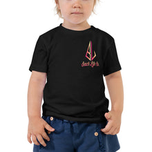 Load image into Gallery viewer, Toddler Short Sleeve Tee (Front &amp; Back Print)