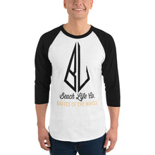 Load image into Gallery viewer, 3/4 sleeve raglan shirt