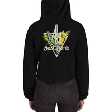 Load image into Gallery viewer, Crop Hoodie Double Sided Print