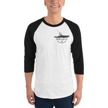 Load image into Gallery viewer, 3/4 sleeve raglan shirt