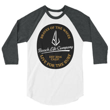 Load image into Gallery viewer, 3/4 sleeve raglan shirt