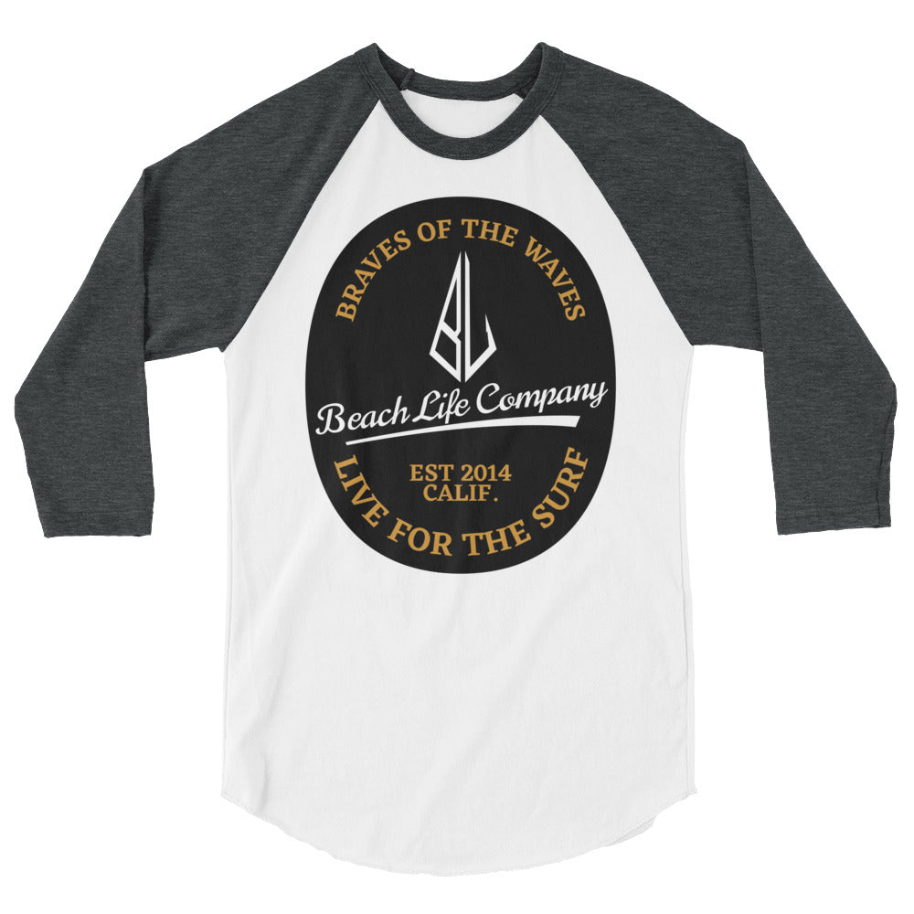 3/4 sleeve raglan shirt