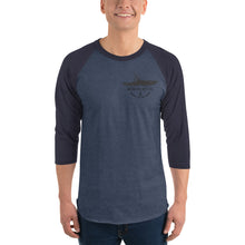 Load image into Gallery viewer, 3/4 sleeve raglan shirt